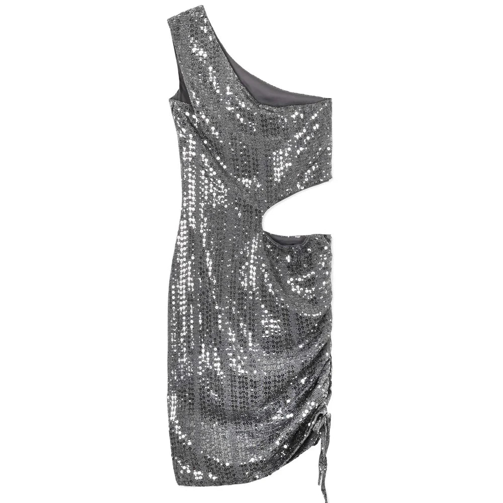 Rochie Sisters Point pentru Femei - Gri Fără Mâneci